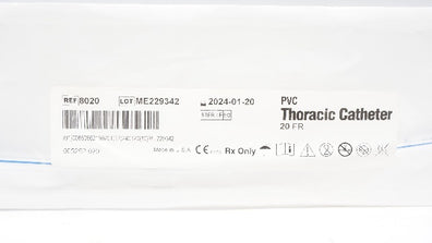 Atrium 8020 PVC Thoracic Cath. 20FR. (x)